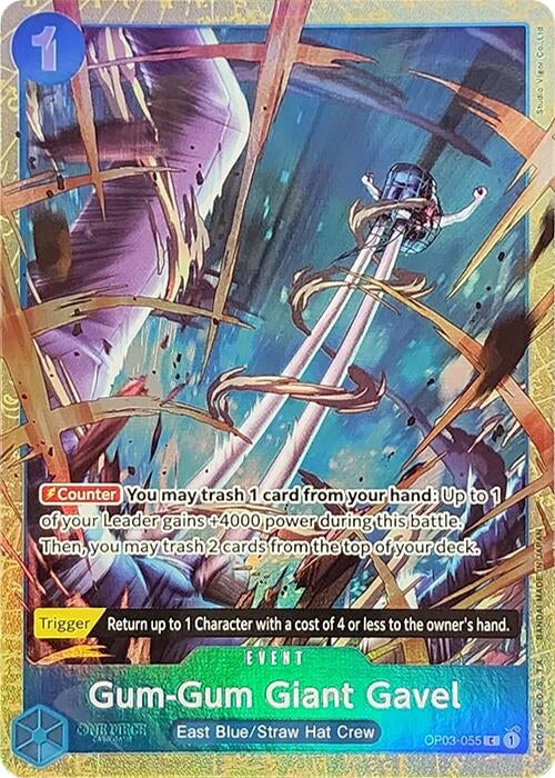 Gum-Gum Giant Gavel (Premium Card Collection -Best Selection Vol. 2-) (OP03-055) (OP-PR)