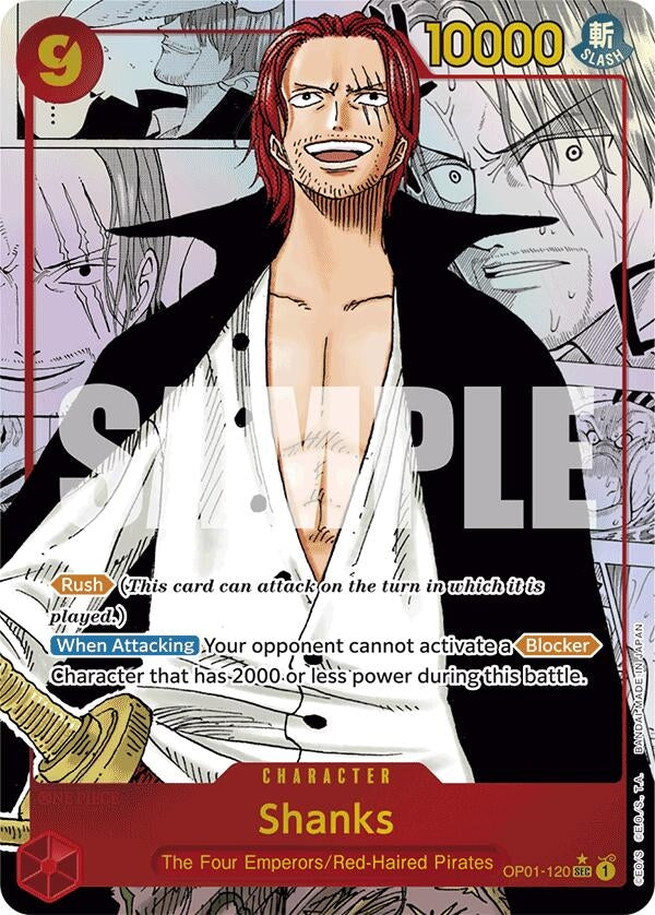 Shanks (Manga) (OP01-120) (PRB-01)
