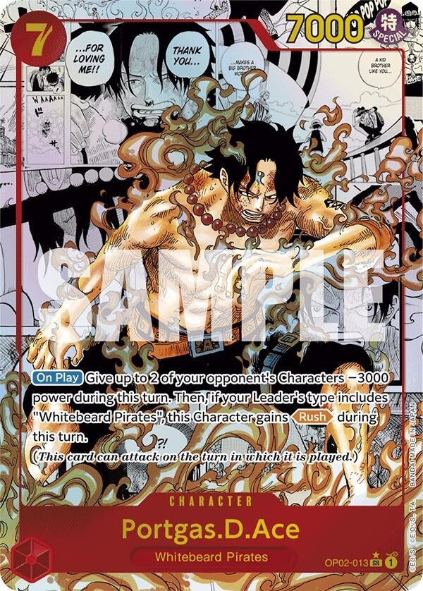Portgas.D.Ace (Manga) (OP02-013) (PRB-01)
