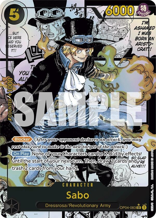 Sabo (OP04-083) (Manga) (OP04-083) (PRB-01)