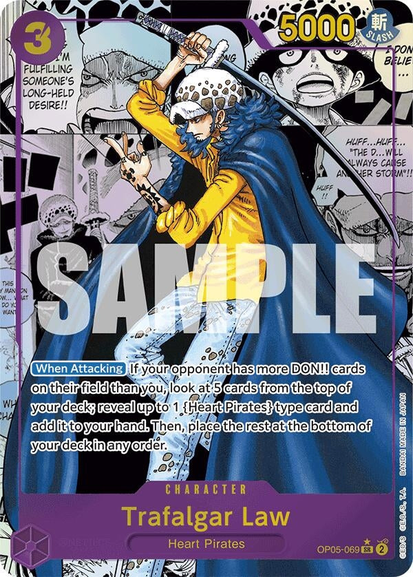 Trafalgar Law (OP05-069) (Manga) (OP05-069) (PRB-01)