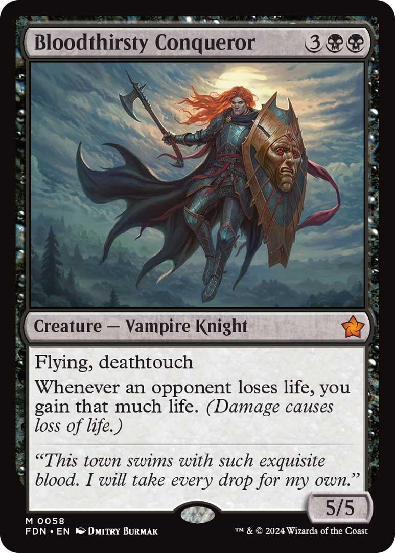 Bloodthirsty Conqueror (58) (FDN)