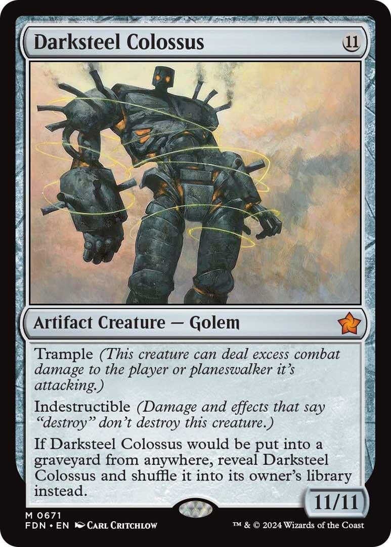 Darksteel Colossus (671) (FDN)