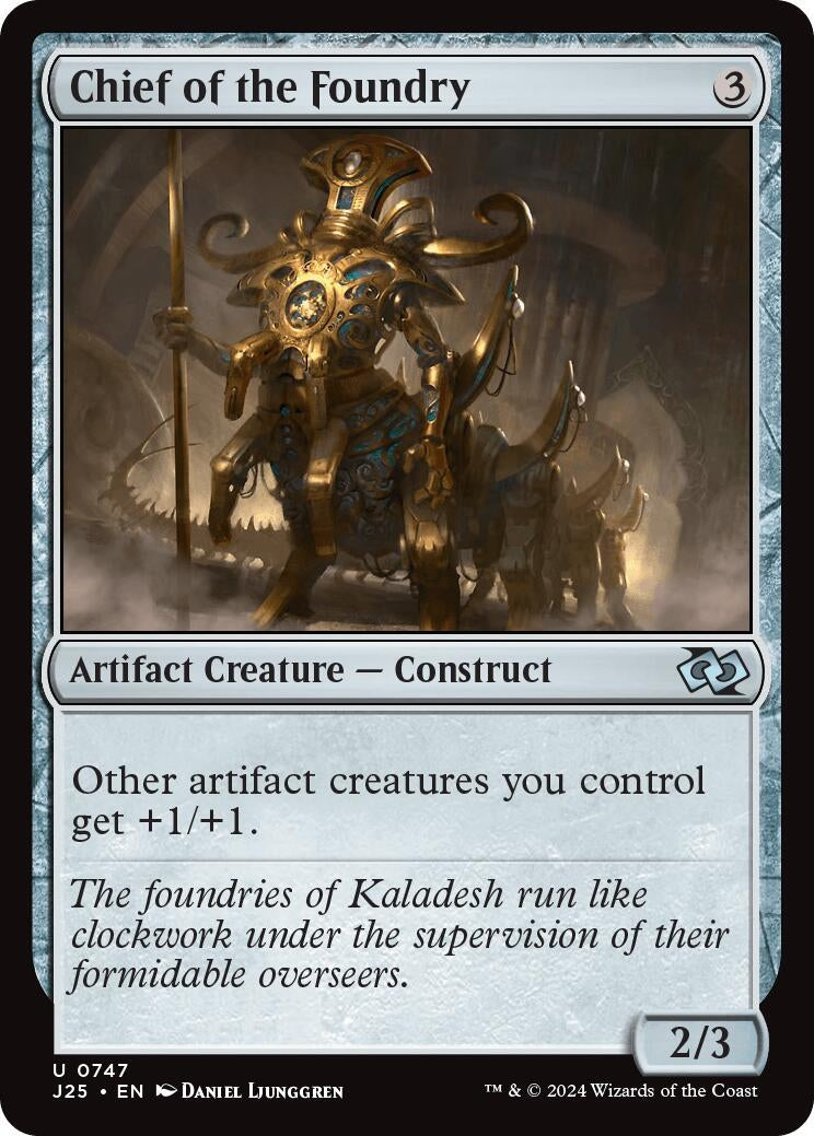 Chief of the Foundry (747) (J25)