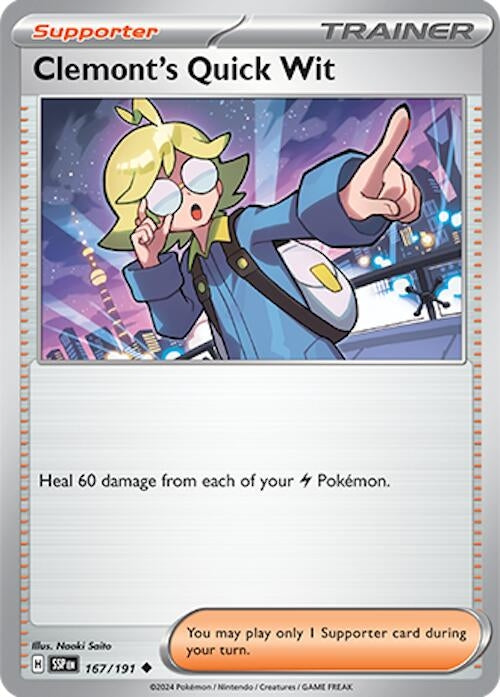 Clemont's Quick Wit (167/191) (SSP)