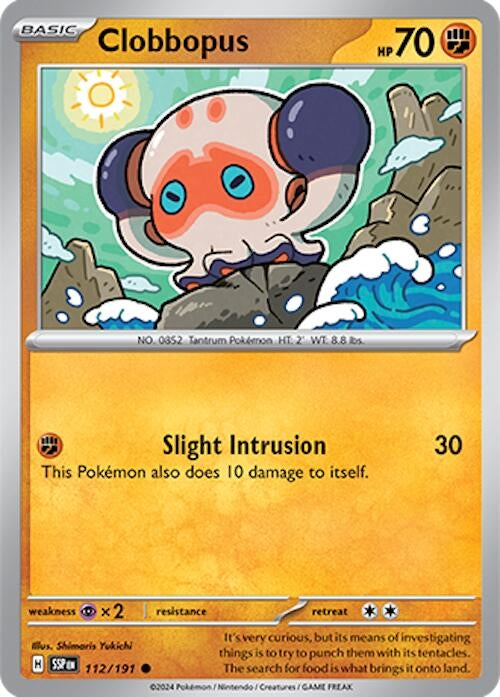 Image for Clobbopus (112/191) (SSP) - Pokemon