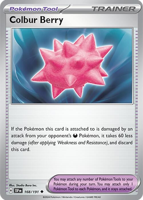 Colbur Berry (168/191) (SSP)