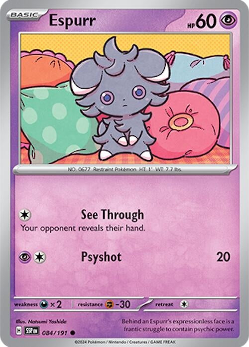 Image for Espurr (084/191) (SSP) - Pokemon