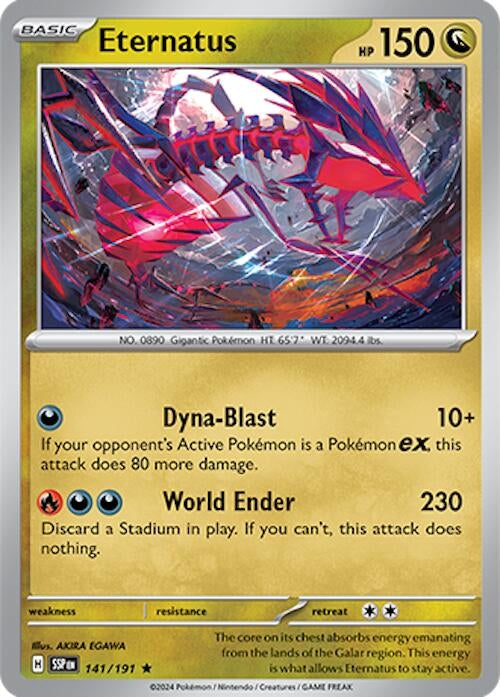 Image for Eternatus (141/191) (SSP) - Pokemon