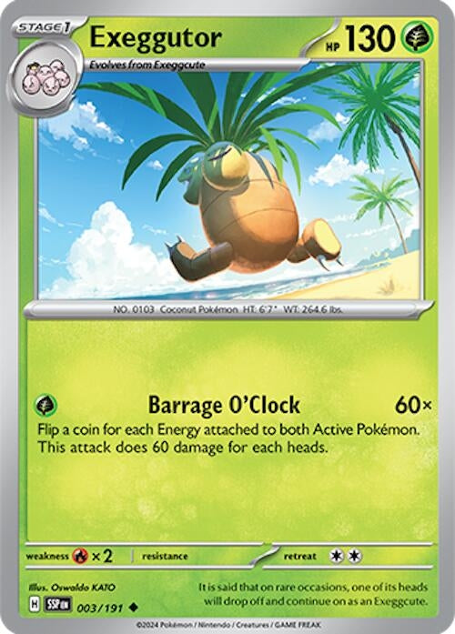 Exeggutor (003/191) (SSP)