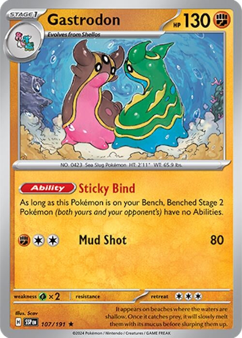 Image for Gastrodon (107/191) (SSP) - Pokemon