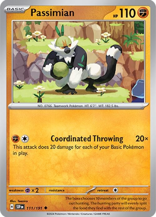 Image for Passimian (111/191) (SSP) - Pokemon