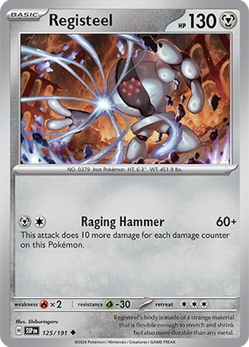 Image for Registeel (125/191) (SSP) - Pokemon