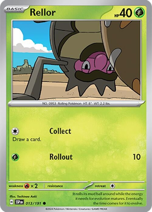 Image for Rellor (013/191) (SSP) - Pokemon