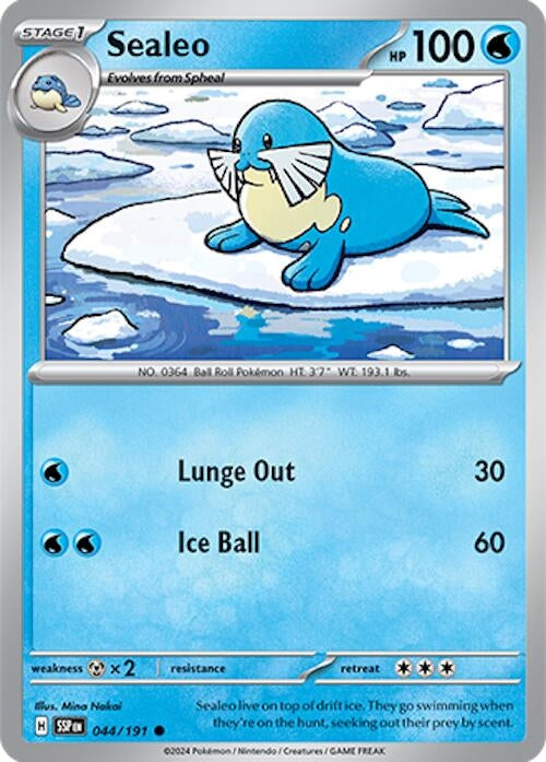 Image for Sealeo (044/191) (SSP) - Pokemon