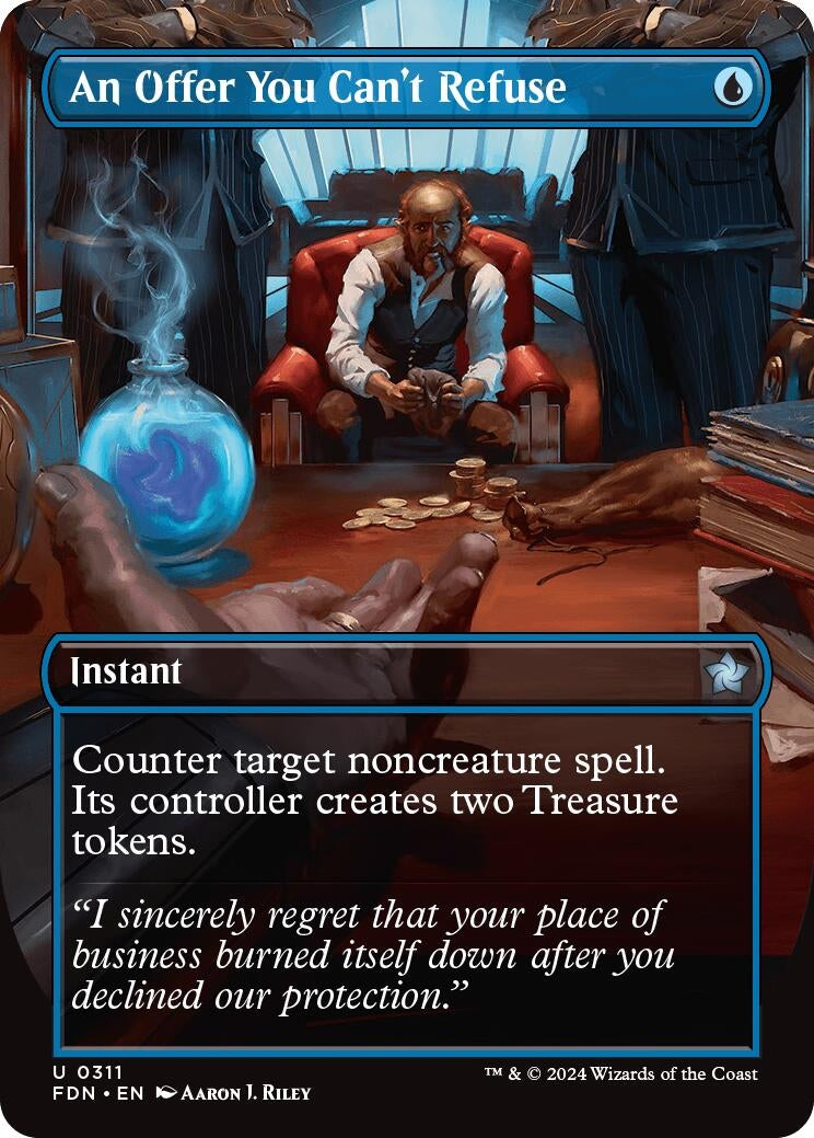 An Offer You Can't Refuse (Borderless) (311) (FDN)
