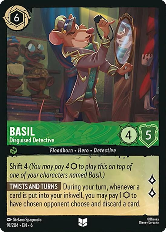 Basil - Disguised Detective (91/204) (6)