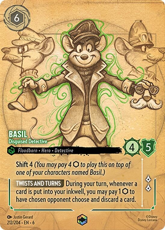 Basil - Disguised Detective (Enchanted) (212/204) (6)