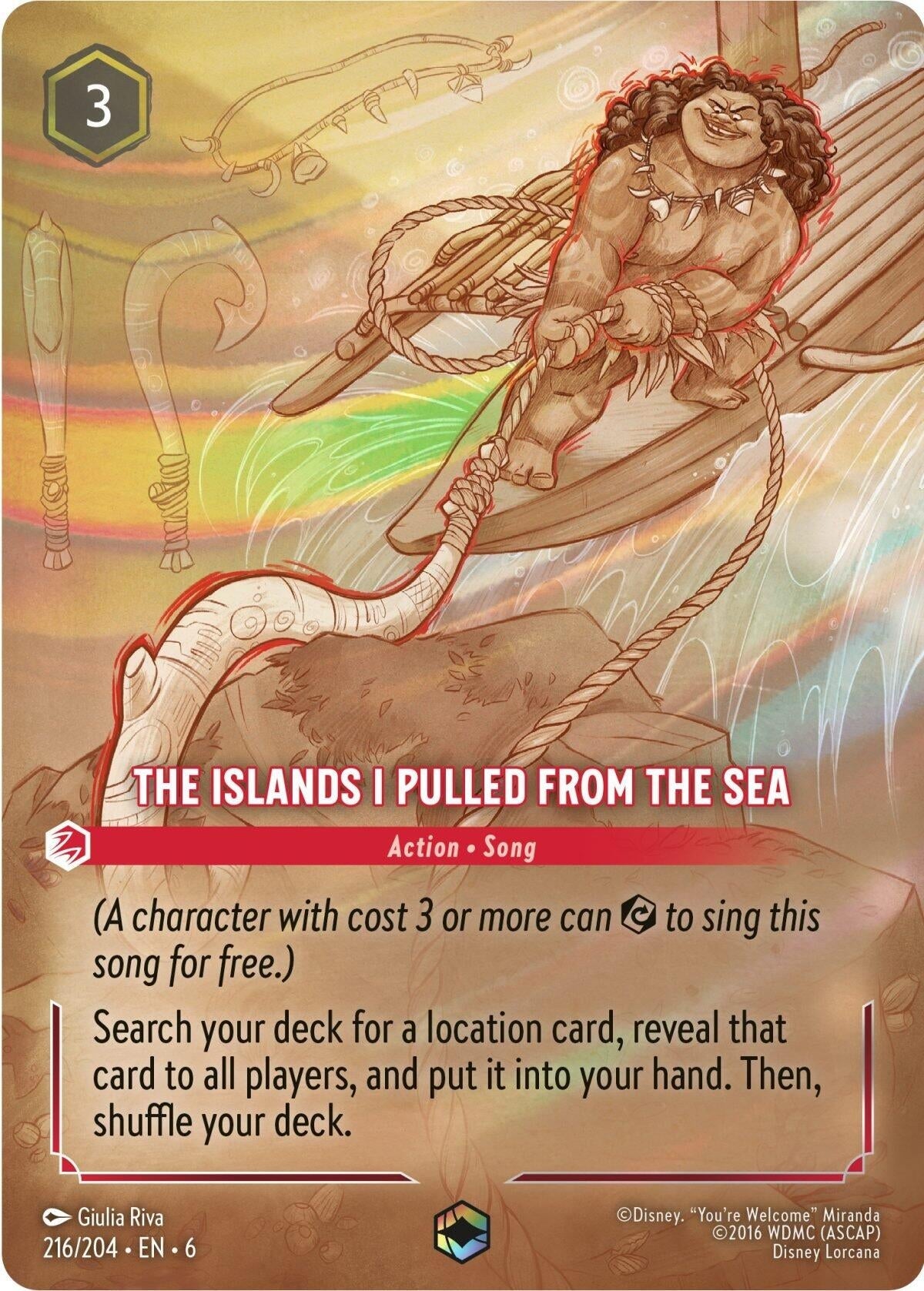 The Islands I Pulled From The Sea (Enchanted) (216/204) (6)