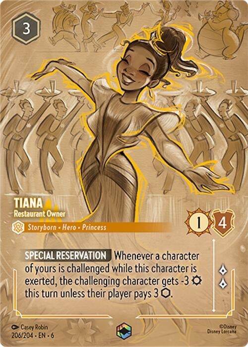 Tiana - Restaurant Owner (Enchanted) (206/204) (6)