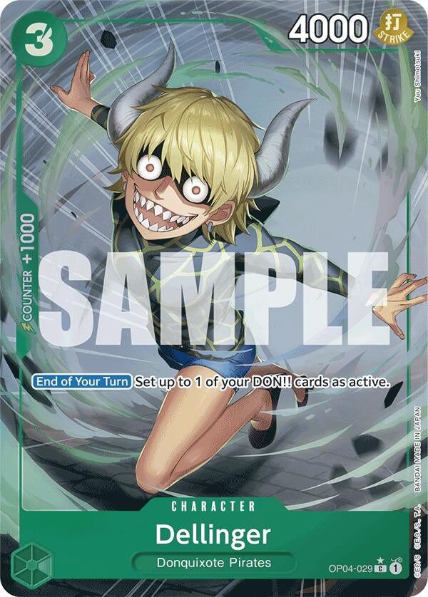 Dellinger (Full Art) (OP04-029) (PRB-01)