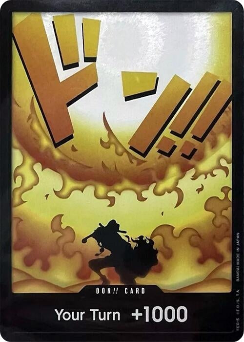 DON!! Card (Portgas.D.Ace) (Devil Fruits Collection Vol. 2) (OP-PR)