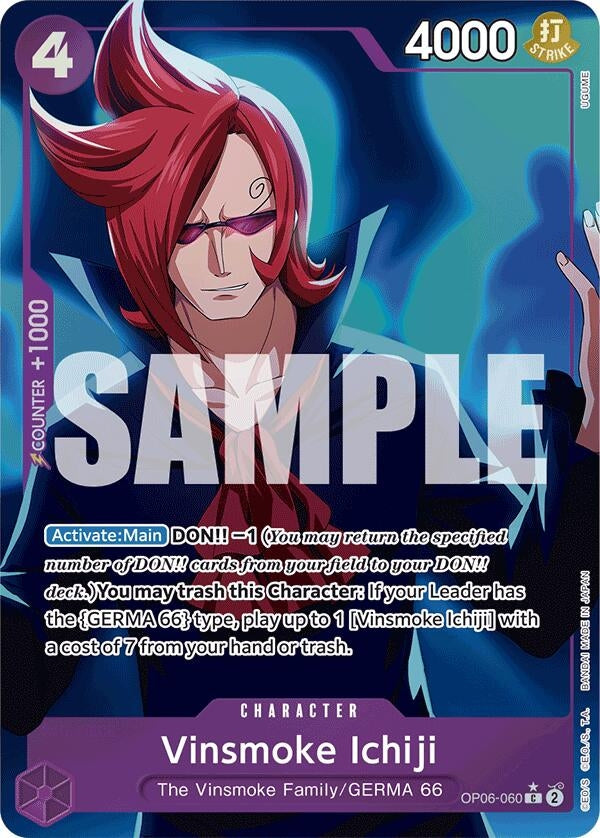 Vinsmoke Ichiji (OP06-060) (Full Art) (OP06-060) (PRB-01)