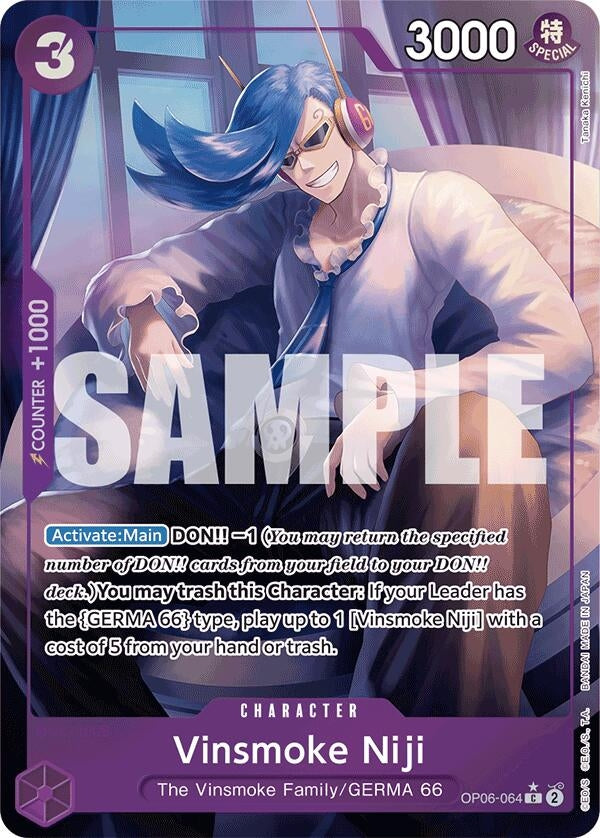 Vinsmoke Niji (OP06-064) (Full Art) (OP06-064) (PRB-01)