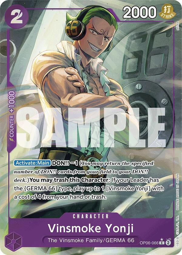 Vinsmoke Yonji (OP06-066) (Full Art) (OP06-066) (PRB-01)