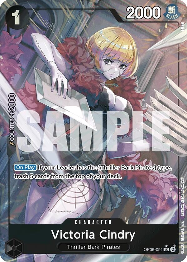 Victoria Cindry (Full Art) (OP06-091) (PRB-01)