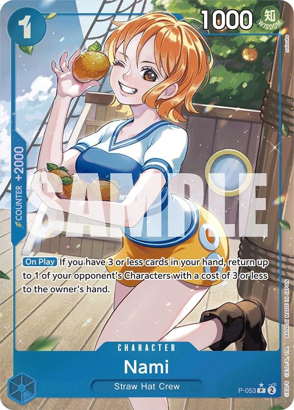 Nami (P-053) (Full Art) (P-053) (PRB-01)