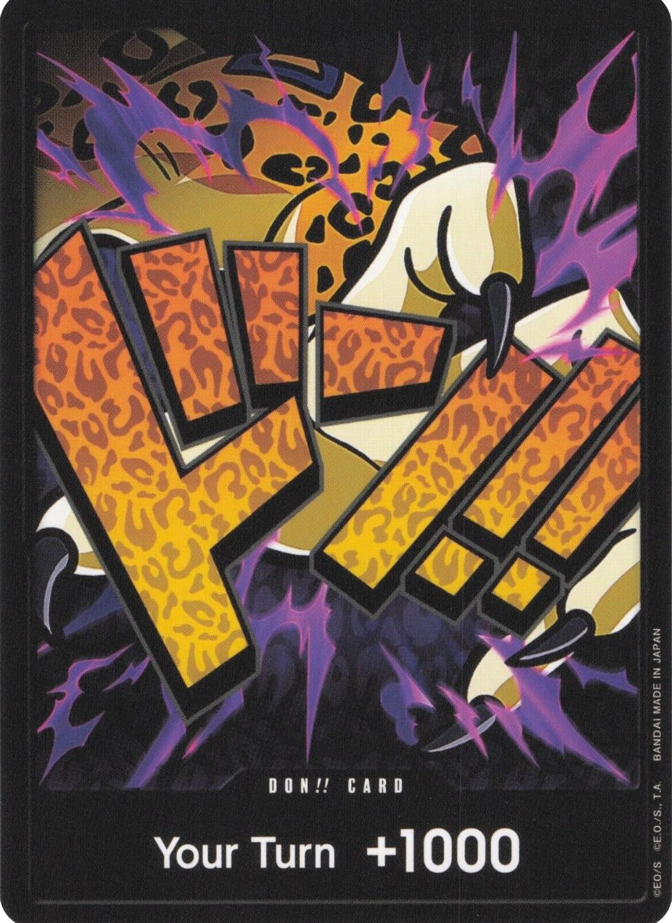 DON!! Card (Rob Lucci) (PRB-01)