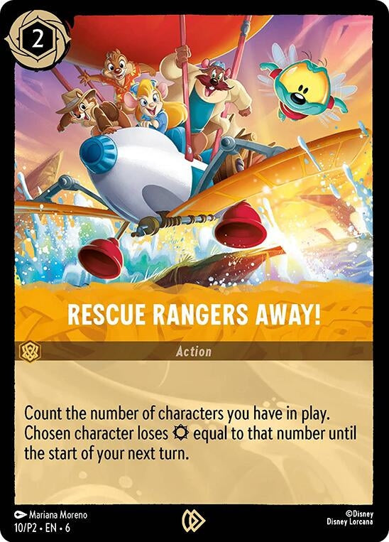 Rescue Rangers Away! (10) (DLPC)
