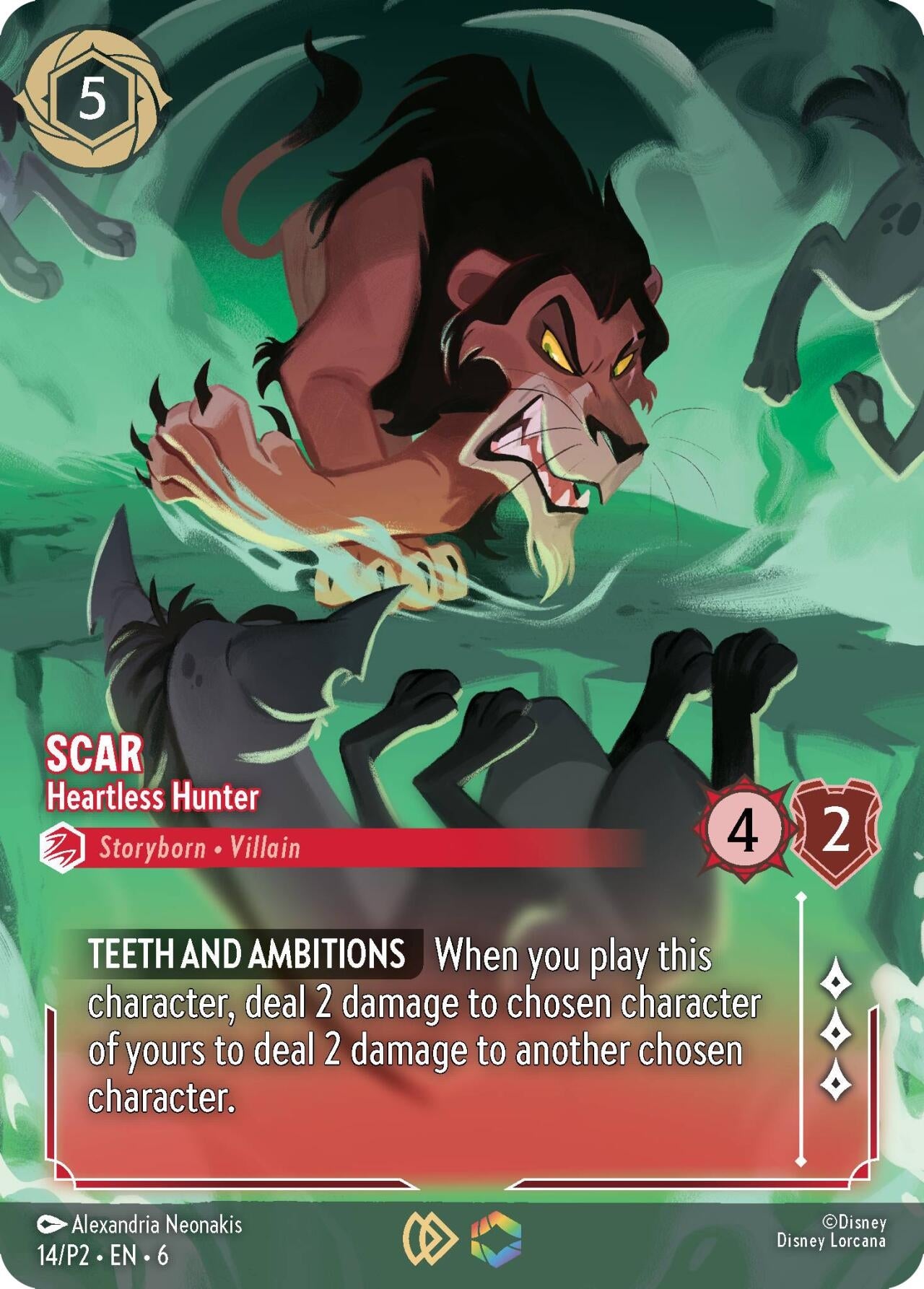 Scar - Heartless Hunter (Store Championship) (14) (DLPC)