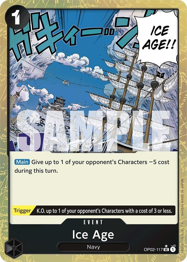 Ice Age (Textured Foil) (OP02-117) (PRB-01)
