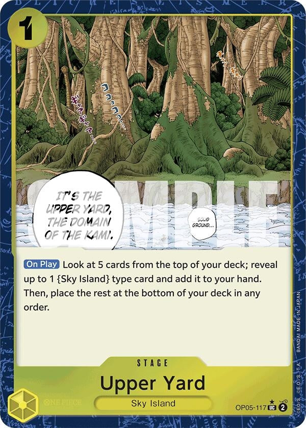 Upper Yard (Textured Foil) (OP05-117) (PRB-01)