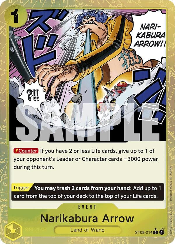 Narikabura Arrow (Textured Foil) (ST09-014) (PRB-01)