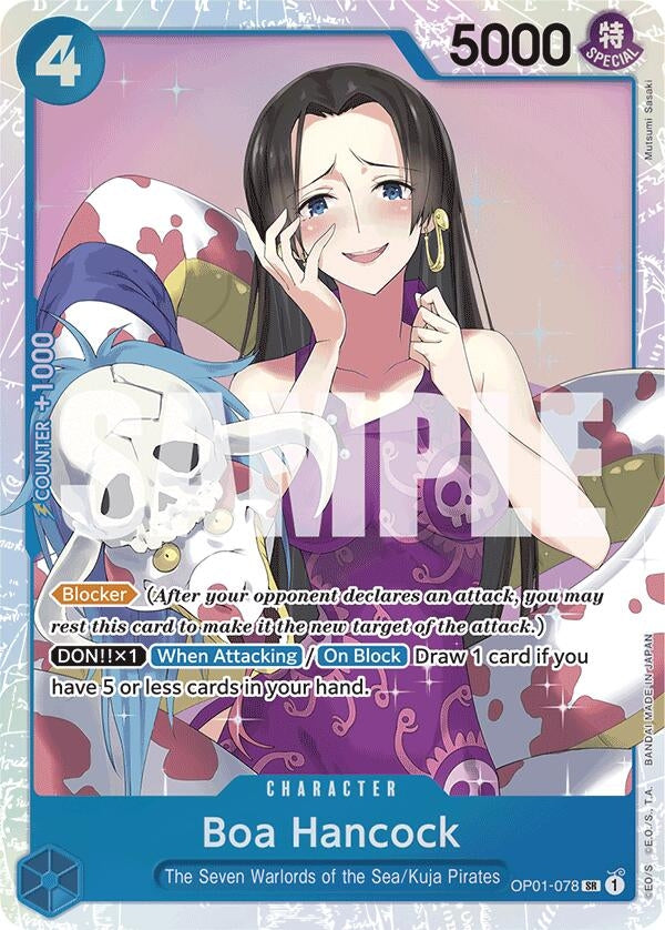Boa Hancock (OP01-078) (Reprint) (OP01-078) (PRB-01)