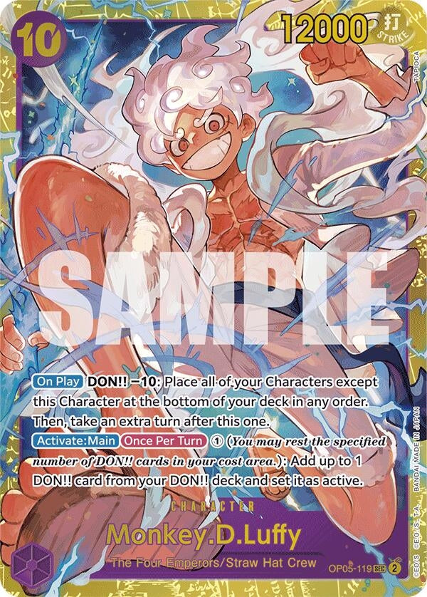 Monkey.D.Luffy (OP05-119) (Reprint) (OP05-119) (PRB-01)