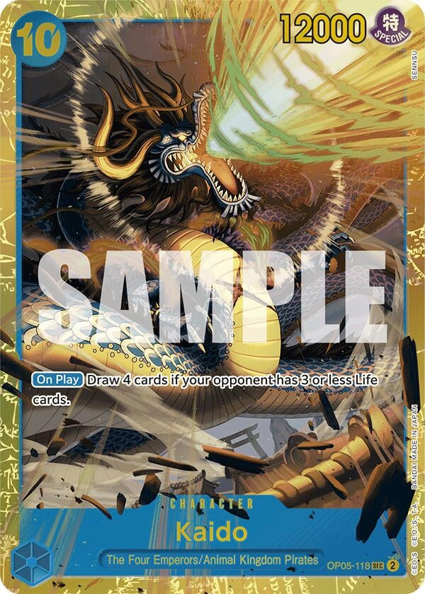 Kaido (OP05-118) (Reprint) (OP05-118) (PRB-01)