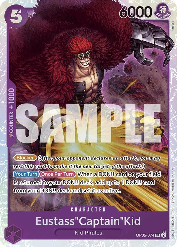 Eustass"Captain"Kid (Reprint) (OP05-074) (PRB-01)