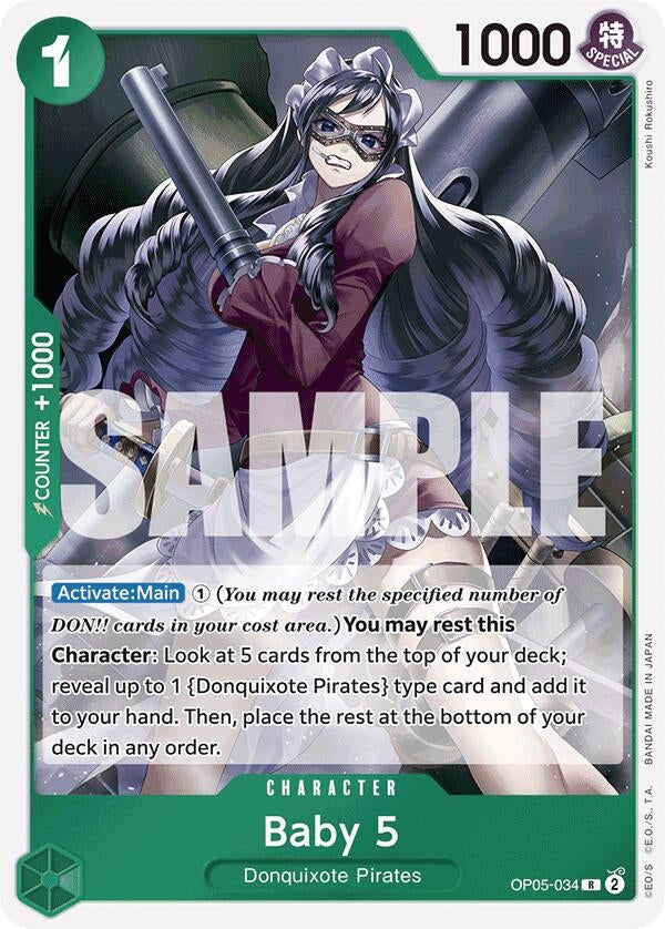 Baby 5 (OP05-034) (Reprint) (OP05-034) (PRB-01)