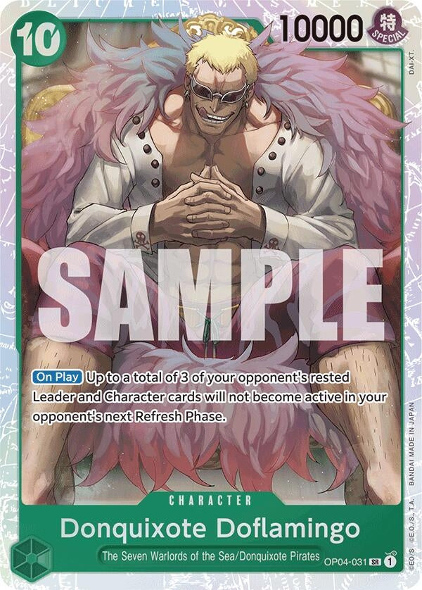 Donquixote Doflamingo (Reprint) (OP04-031) (PRB-01)