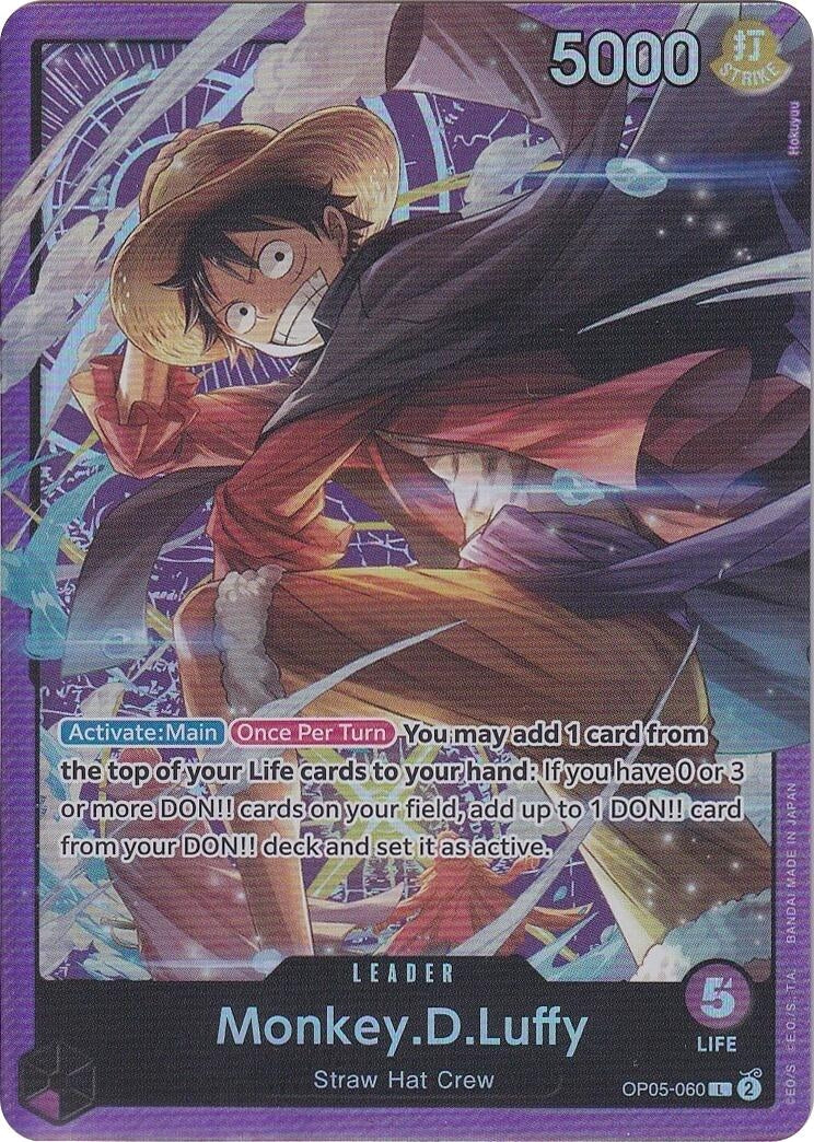 Monkey.D.Luffy (Sound Loader Vol. 1) (OP05-060) (OP-PR)