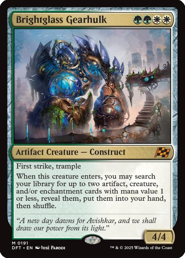 Brightglass Gearhulk (191) (DFT)