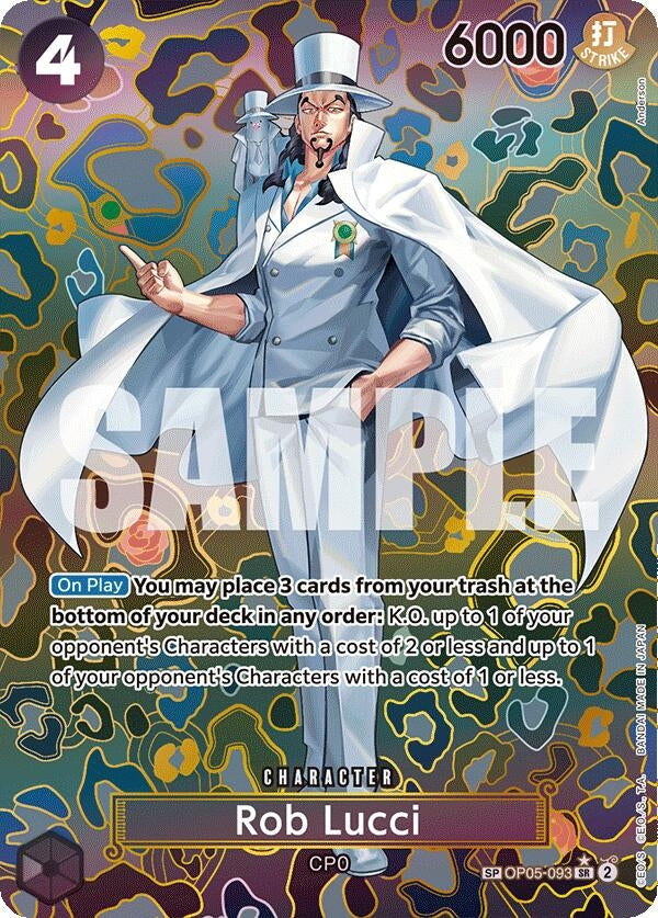Rob Lucci (SP) (OP05-093) (OP09)