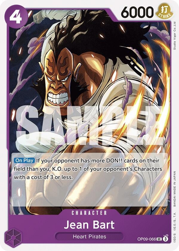 Image for Jean Bart (OP09-066) (OP09) - One Piece Card Game