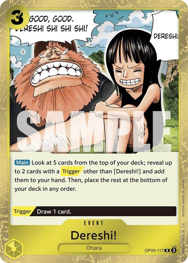 Image for Dereshi! (OP09-117) (OP09) - One Piece Card Game
