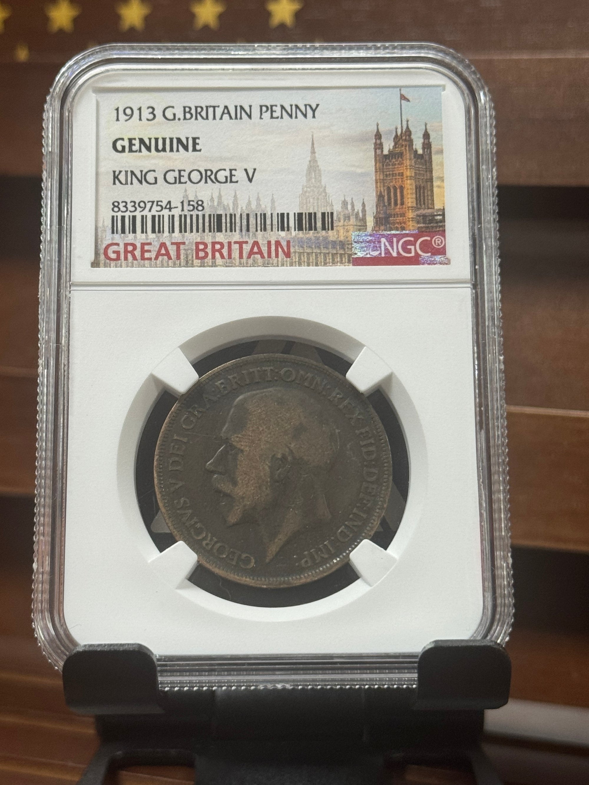 1913 Great Britain Penny – King George V Era