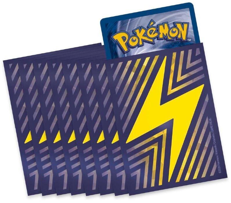 Surging Sparks Elite Trainer Box Card Sleeves - Lightning (65 Count)